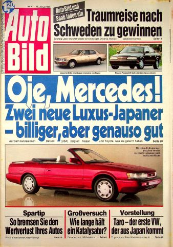 Deckblatt Auto Bild (03/1989)